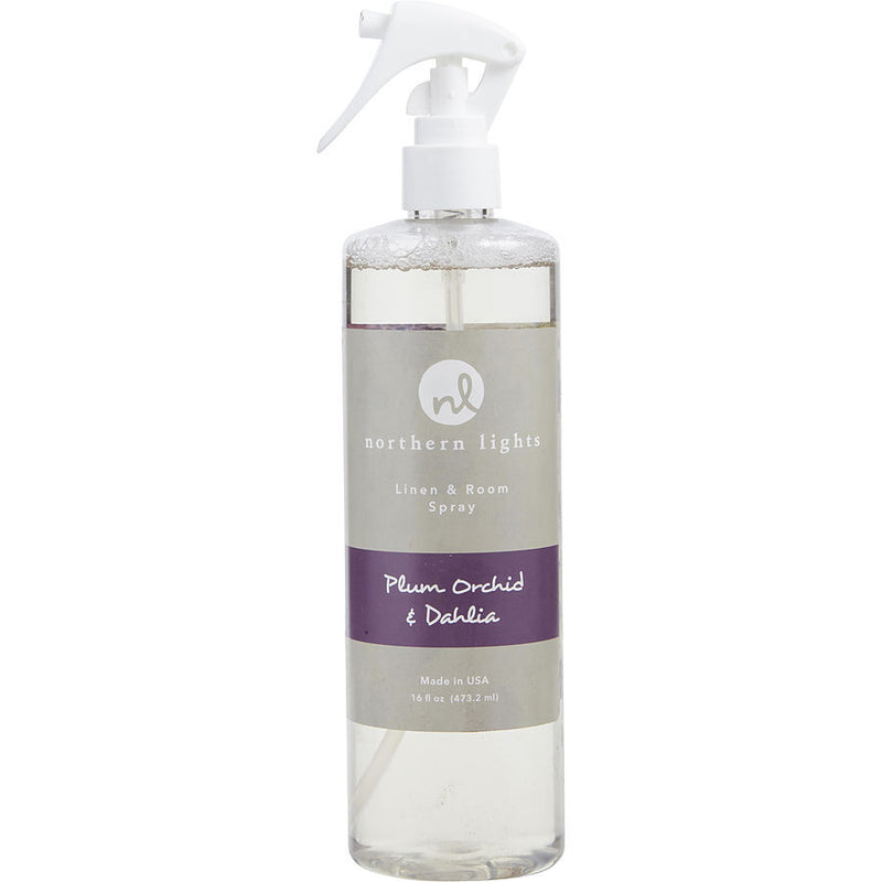 PLUM ORCHID & DAHLIA by Northern Lights (UNISEX) - LINEN & ROOM SPRAY 16 OZ