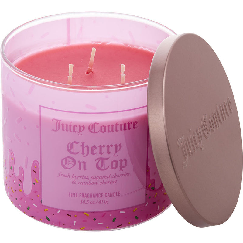 JUICY COUTURE CHERRY ON TOP by Juicy Couture (UNISEX) - CANDLE 14.5 OZ