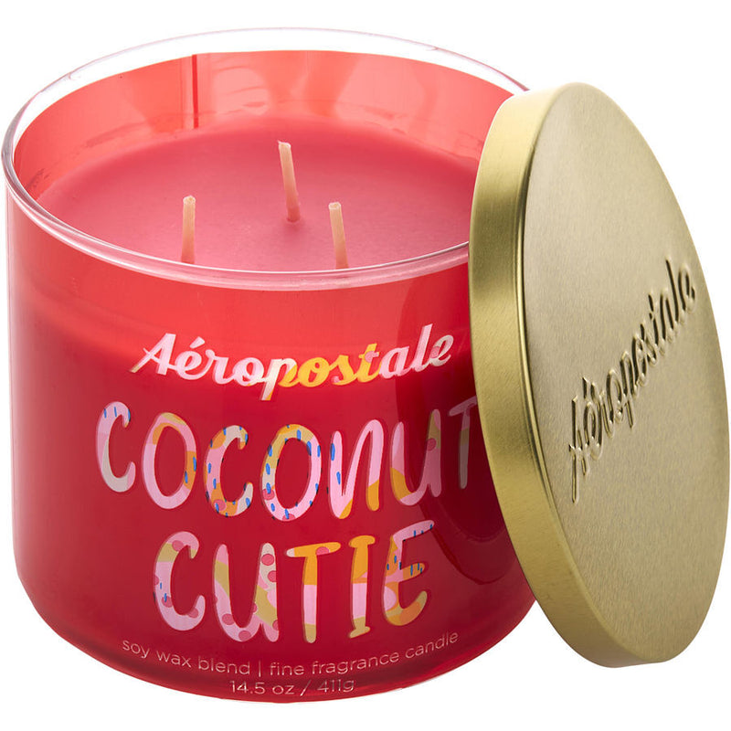 AEROPOSTALE COCONUT CUTIE by Aeropostale (WOMEN) - SCENTED CANDLE 14.5 OZ