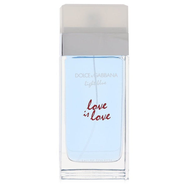 Light Blue Love Is Love by Dolce & Gabbana Eau De Toilette Spray (Tester) 3.3 oz (Women)