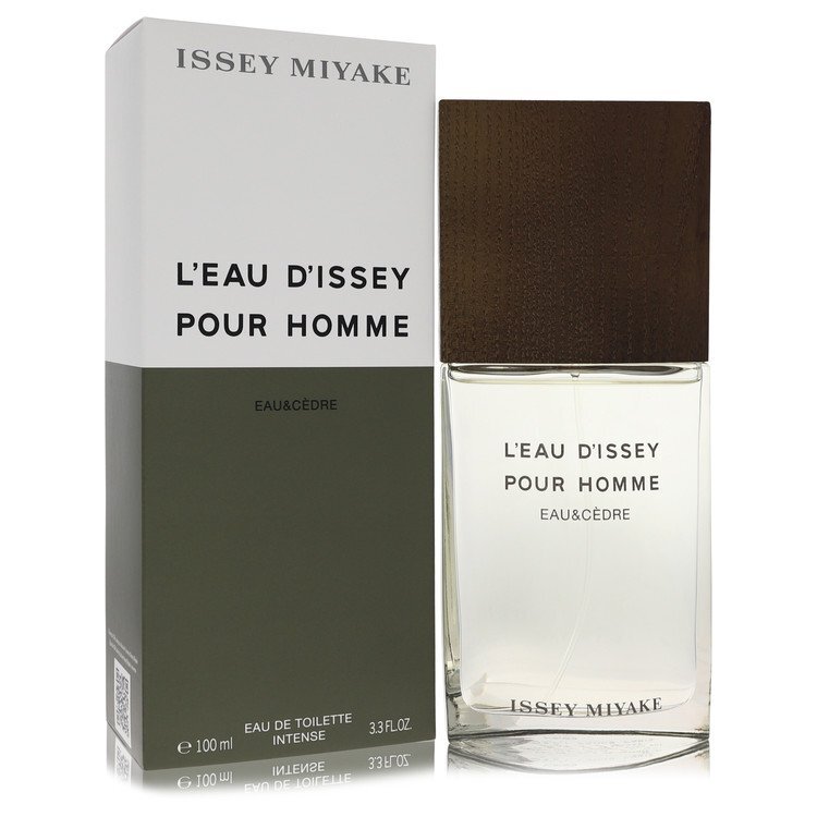 L'Eau D'issey Eau & Cedre by Issey Miyake Eau De Toilette Intense Spray 3.3 oz (Men)